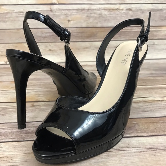 Nine West Shoes - Nine West open toe slingback heel pump “Eastwood”